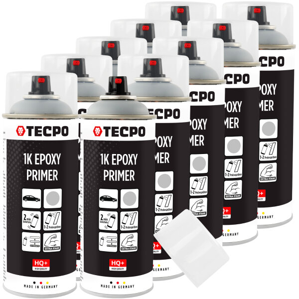 10x TECPO 1K Epoxy- Primer grau, 400 ml