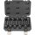 TECPO Kraft-Bit-Einsatz-Satz XZN Innen-Vielzahn 10-tlg. M4–M18 mit 1/2" (12,5 mm) Antrieb für Schlagschrauber