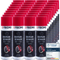 36x TECPO Bremsenreiniger Universal Reiniger, 500 ml