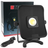 TECPO AKKU COB LED 50W Arbeitsleuchte 4500 Lumen Strahler...