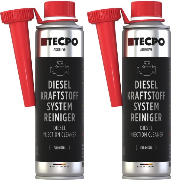 2x TECPO Diesel System Reiniger, 300 ml