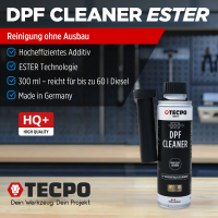 3x 300 ml TECPO DPF Reiniger ESTER