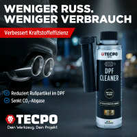 3x 300 ml TECPO DPF Reiniger ESTER