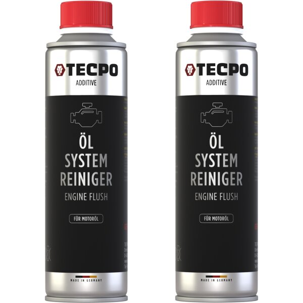 2x TECPO Motorspülung Engine Flush, 300 ml