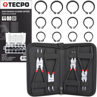 TECPO Sprengring- Seegerringzange Set 175 mm