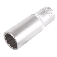 TECPO Steckschlüssel-Satz, SW 4-13 mm, 1/4", 11-tlg + Umschaltknarre 1/4"