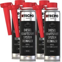 4x TECPO Diesel System Reiniger, 300 ml