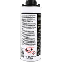 4x TECPO Unterbodenschutz Überlackierbar Schwarz, 1000 ml