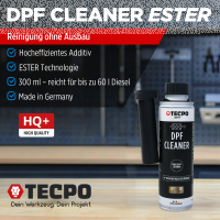 12x 300 ml TECPO DPF Reiniger ESTER