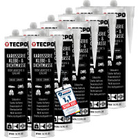 10x TECPO KKD 801 Karosserie Klebe- und Dichtmasse, 370g