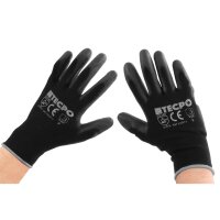 TECPO Feinstrick Mechaniker-Handschuhe, Größe...