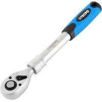 TECPO 3x Ausziehbare-Umschaltknarren 1/4", 3/8", 1/2"