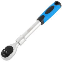 TECPO 3x Ausziehbare-Umschaltknarren 1/4", 3/8", 1/2"