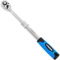 TECPO 3x Ausziehbare-Umschaltknarren 1/4", 3/8", 1/2"