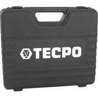 TECPO Radlager Werkzeugsatz, 34-teilig + Vielzahn Nüsse für Antriebswellen 1/2", 11-tlg