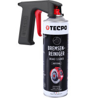 12x TECPO Bremsenreiniger Universal Reiniger, 500 ml + Handgriff