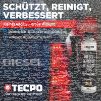 4x TECPO Diesel SPEED Injektor Reiniger Ester, 300 ml