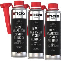 3x TECPO Diesel System Reiniger, 300 ml