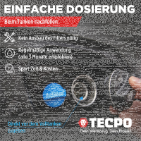6x 300 ml TECPO DPF Reiniger ESTER