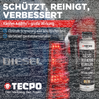 12x TECPO Diesel SPEED Injektor Reiniger Ester, 300 ml