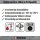 TECPO 2x Hochtemperatur Silikon Dichtung HSD 30 schwarz, 200 ml