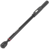 TECPO Digitaler Drehmomentschlüssel 1/2" 17-340 Nm + Kraft-Schoneinsatz-Satz SW 17mm 19mm