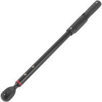 TECPO Digitaler Drehmomentschlüssel 1/2" 17-340 Nm + Kraft-Schoneinsatz-Satz SW 17mm 19mm