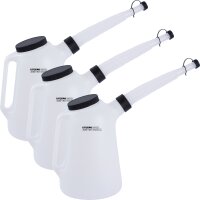 3x TECPO Ölkanne mit flexiblem Ausgussstutzen und...