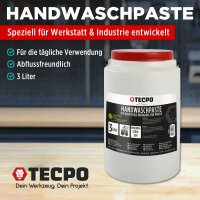 4x TECPO Handwaschpaste Handreiniger für KFZ...