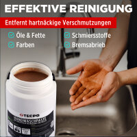 4x TECPO Handwaschpaste Handreiniger für KFZ Werkstatt 3 L