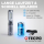 2x TECPO LED Akku Handlampe 300 Lumen + USB Kabel