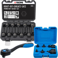 Kraft-Bit-Einsatz + Kraft Adapter + Umschaltknarre