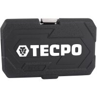 TECPO Kraft-Adapter Set 6-tlg. aus Chrom-Molybdän-Stahl mit Haltekugel, Antriebsgrößen 1/4"–3/4", hohe Belastbarkeit