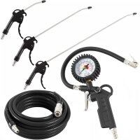 TECPO Druckluftschlauch 10 m + Druckluft...