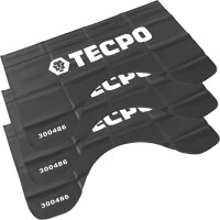 TECPO Kotflügelschoner, Magnet, 3 Stück