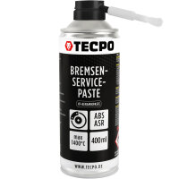 TECPO Bremsen-Servicepaste Schmierfett Bremsenpaste 4x400 ml