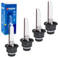 4x TECPO Xenon-Brenner, D2S, 12V-35W, 4300K