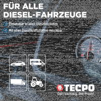 10x 300 ml TECPO DPF Reiniger ESTER