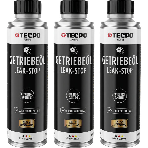 TECPO Getriebeöl Leak-Stop Dichtmittel ESTER 3x300 ml