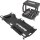 TECPO KFZ Werkstattrollbrett Rollliege 360° drehbar mit 300kg Tragkraft und Kopfstütze + Rollsitz 360° drehbar