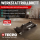 TECPO KFZ Werkstattrollbrett Rollliege 360° drehbar mit 300kg Tragkraft und Kopfstütze + Rollsitz 360° drehbar