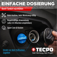 5x TECPO Diesel SPEED Injektor Reiniger Ester, 300 ml