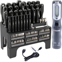 TECPO Schraubendreher- und Bit Set 100-tlg. +...