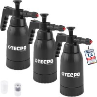 3x TECPO Druckpumpzerstäuber Schaumsprüher...
