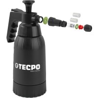 3x TECPO Druckpumpzerstäuber Schaumsprüher Foamya 1.0L