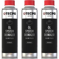 3x TECPO Motorspülung Engine Flush, 300 ml