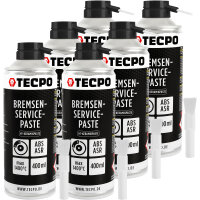 TECPO Bremsen-Servicepaste Schmierfett Bremsenpaste 6x400 ml