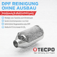 5x 300 ml TECPO DPF Reiniger ESTER