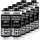 10x TECPO Unterbodenschutz Überlackierbar Schwarz, 1000 ml