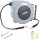 TECPO Druckluftschlauch Aufrollee 10m + Ersatz-Adapter